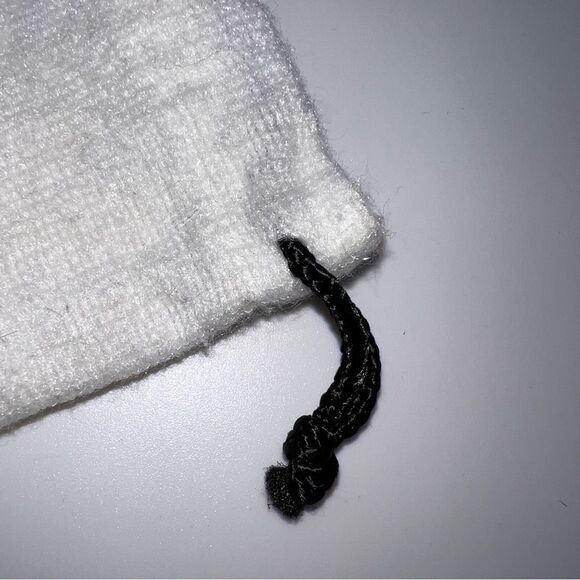 Jil Sander Synthetic Dust Bag w/Black Print and Drawstring - Picture 4 of 5